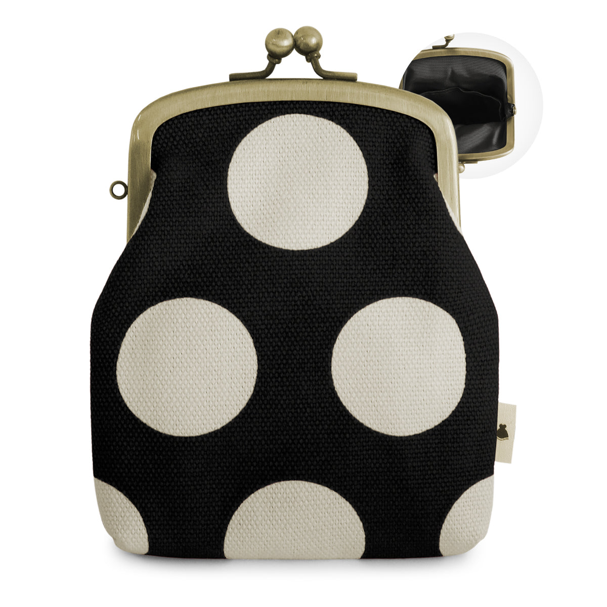 【在庫商品】がま口シガレットケース【帆布・綿布（アソート）】