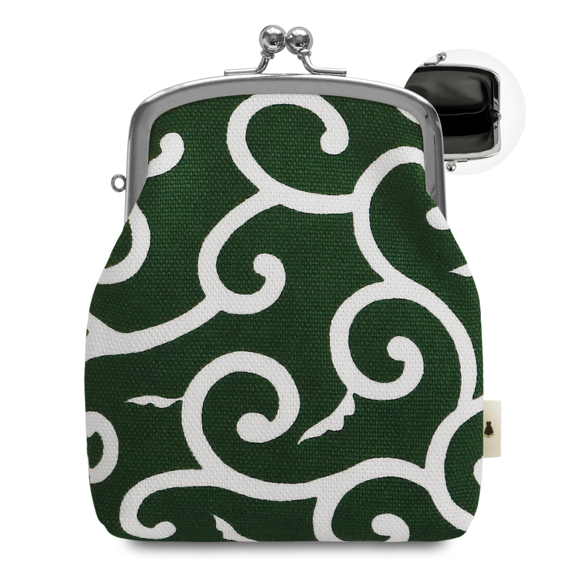 【In-Stock Item】Clasp Coin Purse【Canvas/Cotton Fabric (Assorted)】