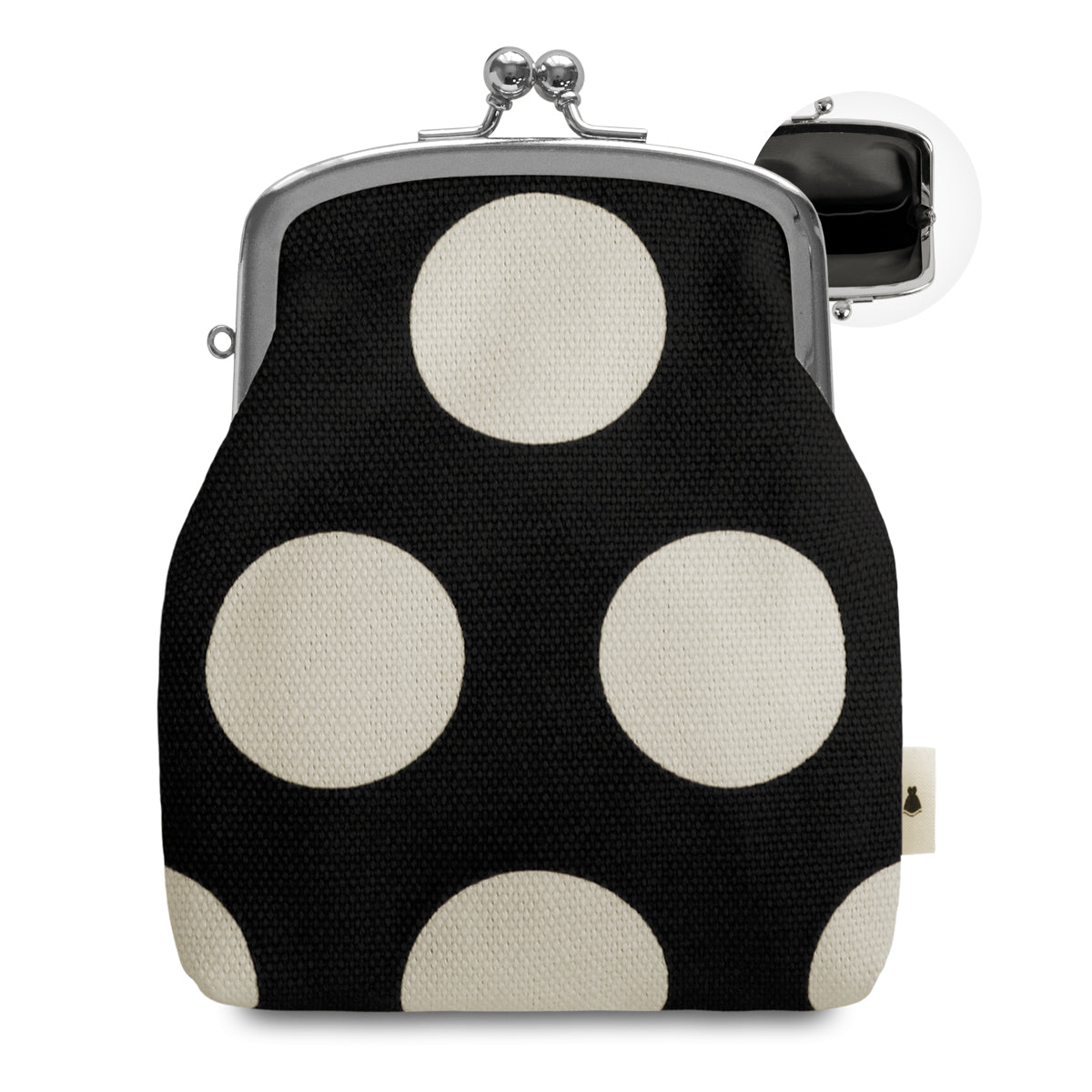【In-Stock Item】Clasp Coin Purse【Canvas/Cotton Fabric (Assorted)】