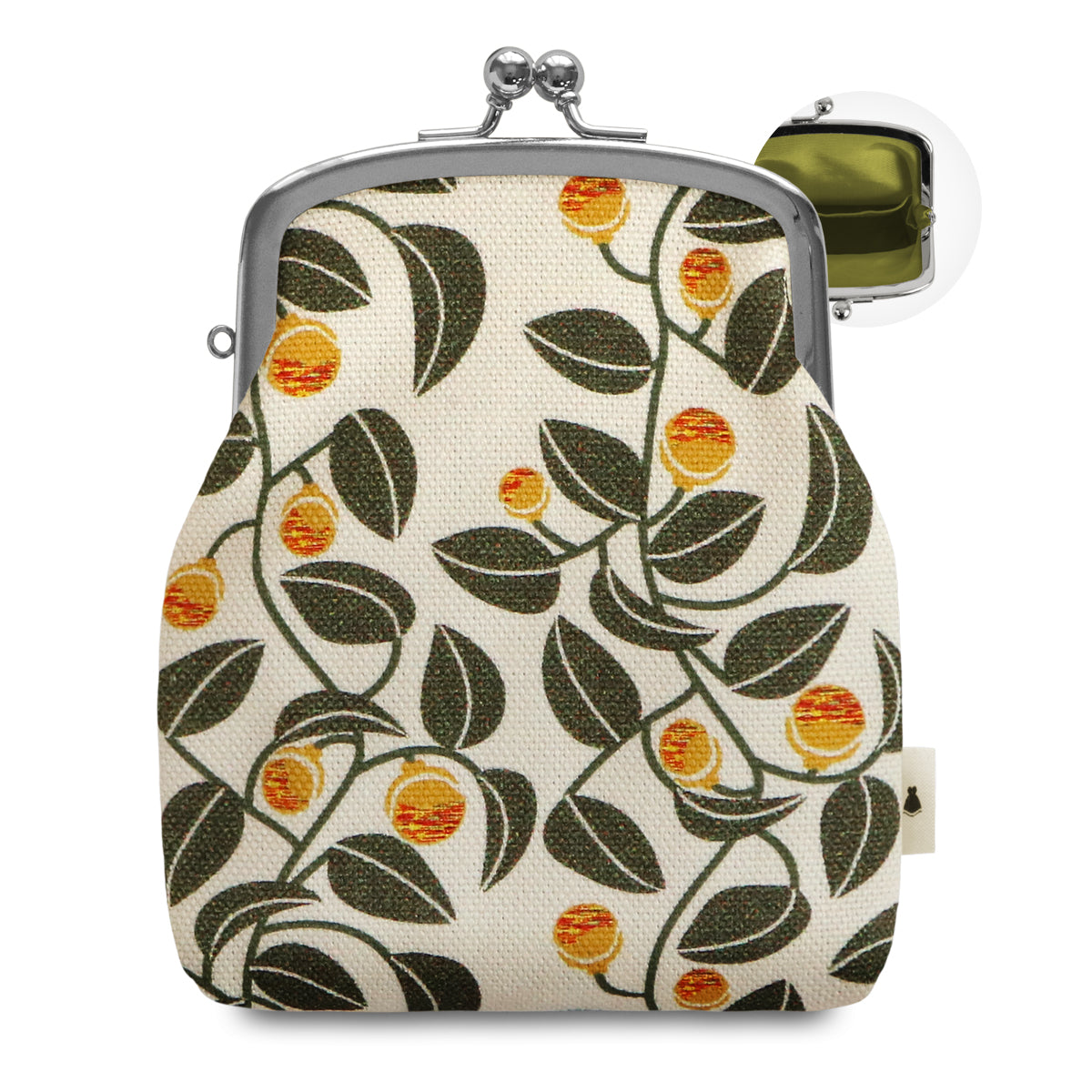 【In-Stock Item】Clasp Coin Purse【Canvas/Cotton Fabric (Assorted)】