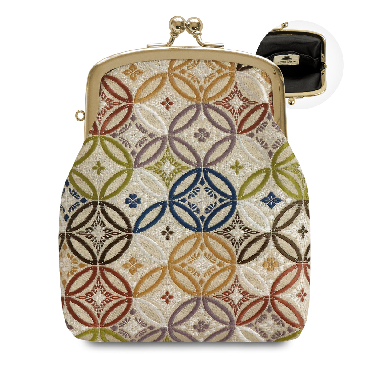 In-Stock Item: Clasp-Closure Accessory Case [Brocade & Obi Fabric (Assorted)]