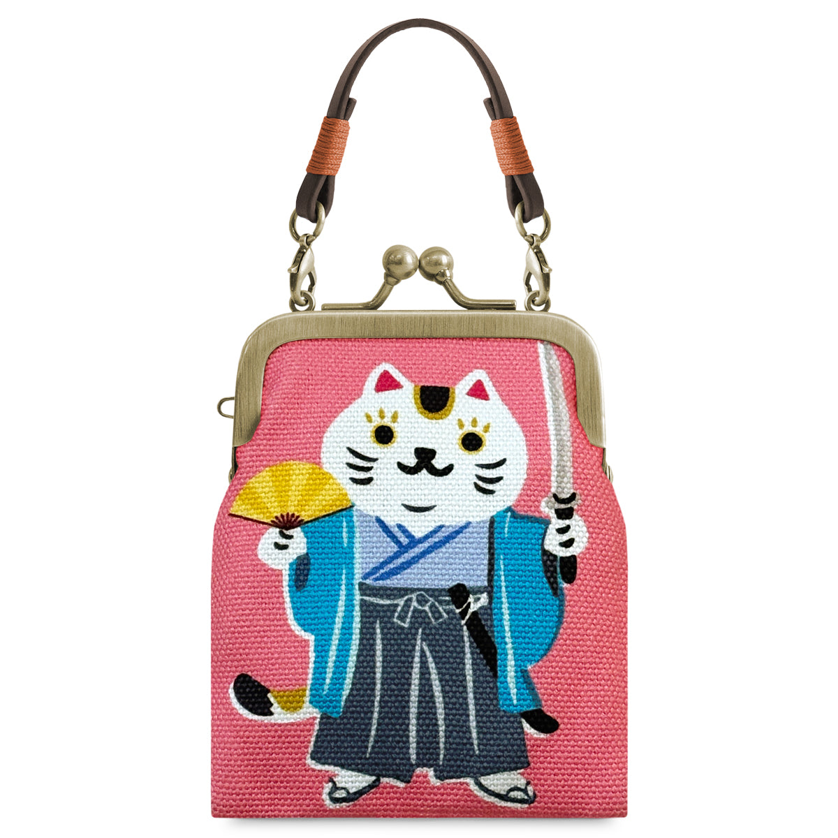 【In-Stock Item】Clasp Omamori Case【Nyankozu・Wankozu】
