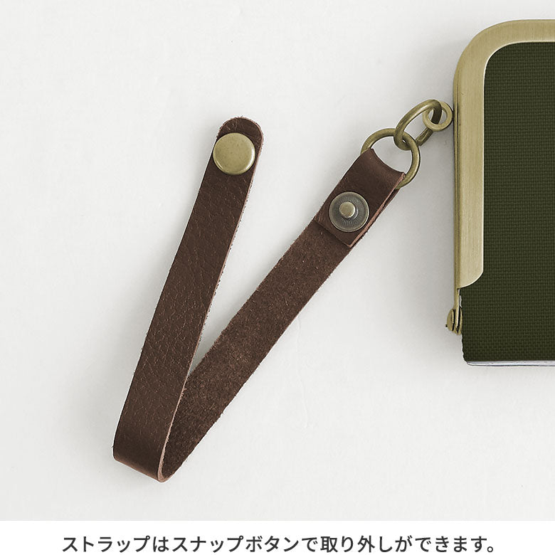 [In stock] Horizontal purse pass case with strap [Cordura(R)]