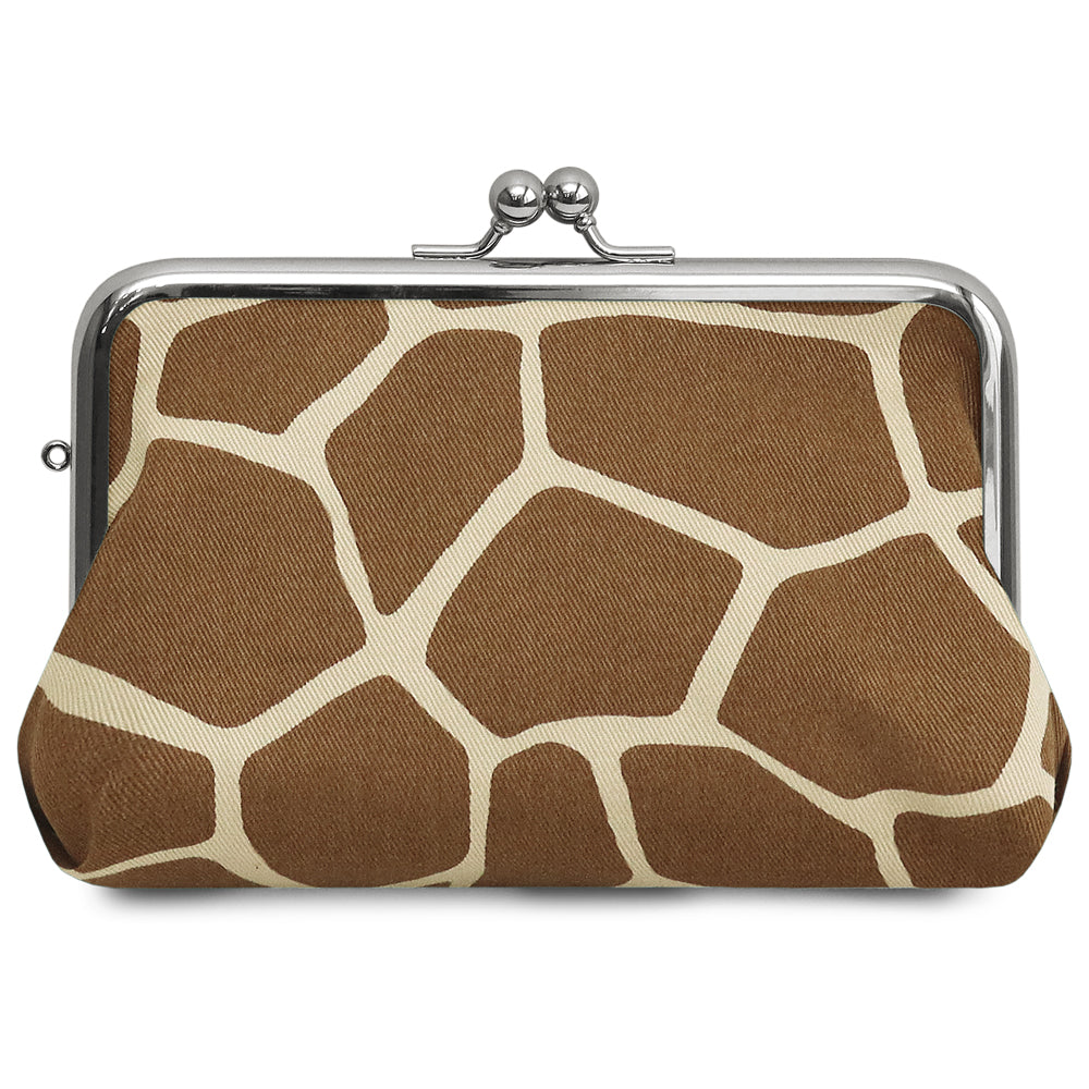 【在庫商品】がま口スクエアポーチ【アニマル】