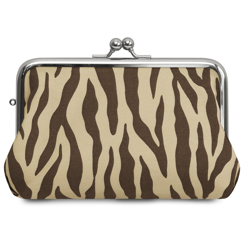 【在庫商品】がま口スクエアポーチ【アニマル】