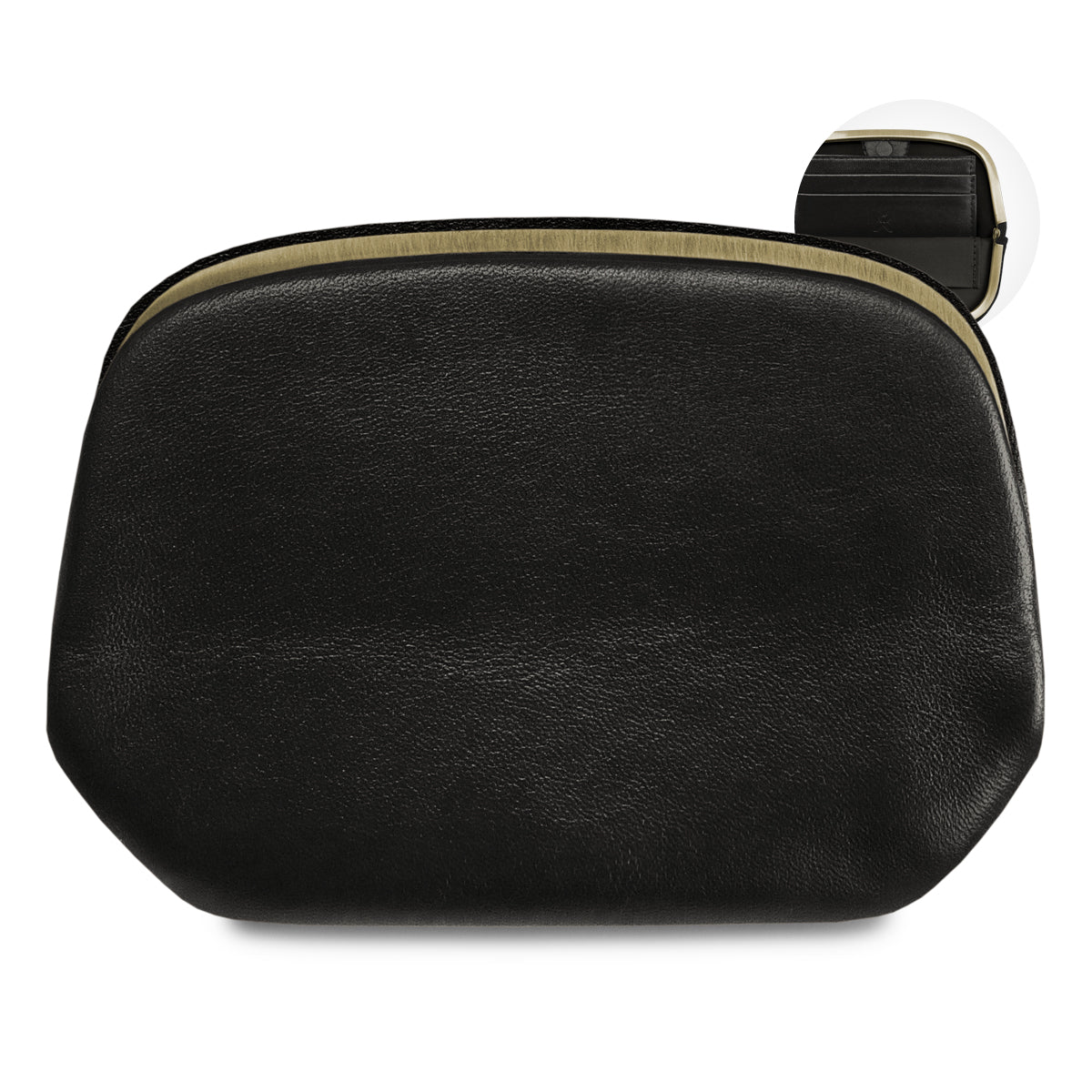 【在庫商品】押し口財布【X＿メタリックシープ・マーブルゴート】