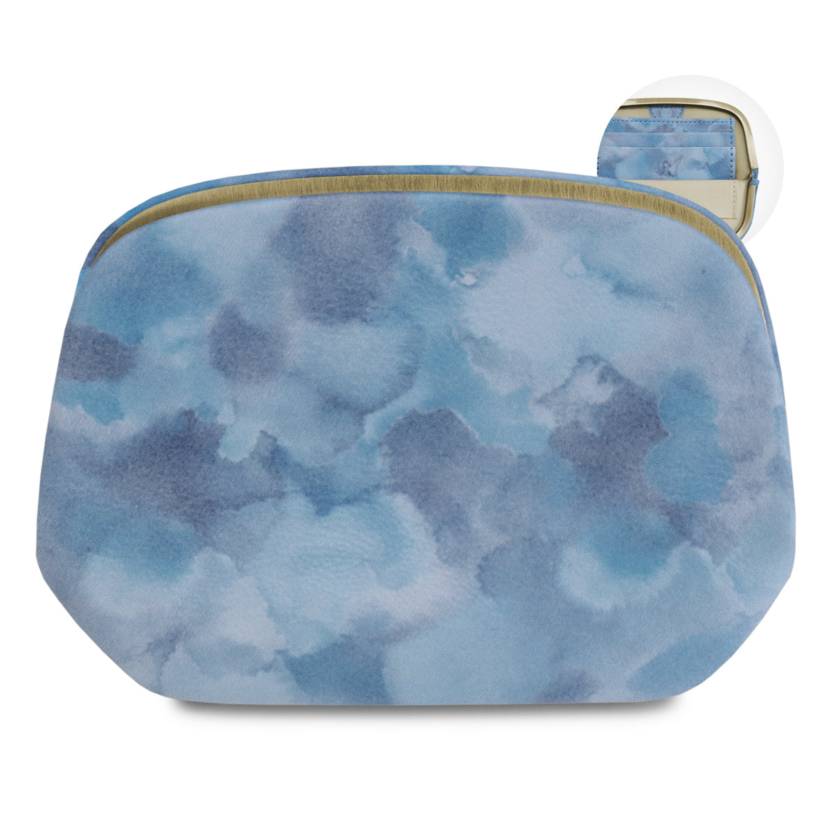 【在庫商品】押し口財布【X＿メタリックシープ・マーブルゴート】