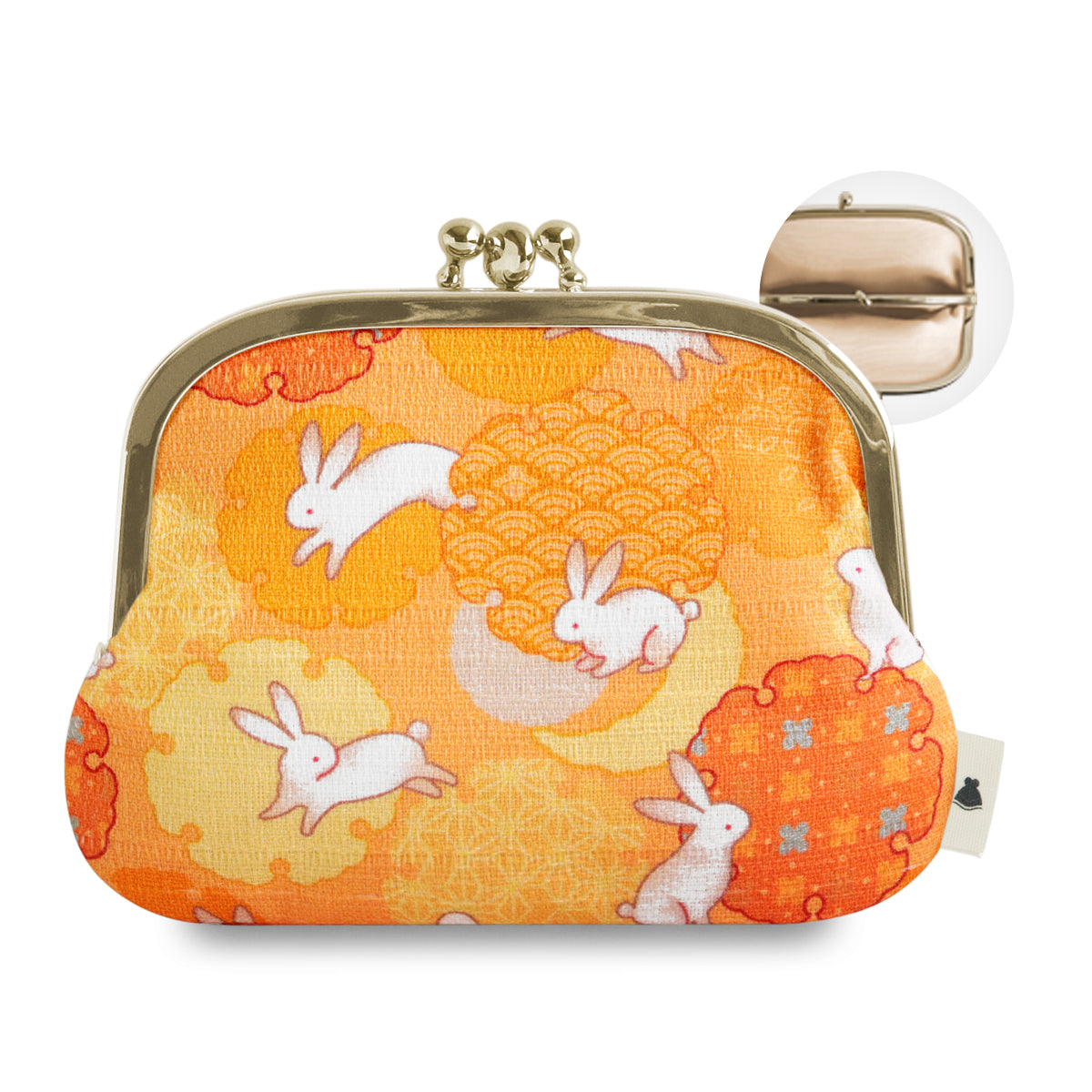 【在庫商品】三枚口財布【お月見うさぎ】
